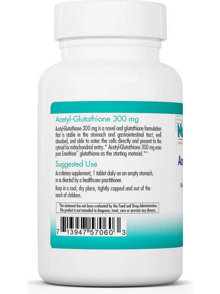 nutricology acetyl-glutathione reviews - S-Acetyl-L-Glutathione, Well Absorbed, Immune support, 300 mg Supplement dista_id=browntaped:9338163232927 Size:6.0-8.0um LaserAway - Omaha |