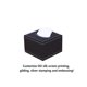 thumbnail image 2 of Matsuzay Caja de tocador accesorios de baño exquisitos contenedor de papeles multiusos suministros para el hogar estructura firme soporte de Almacenamiento y organización del hogar Patrón de trigo, 2 of 6