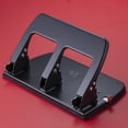 thumbnail image 3 of Officemate Medium Duty 3 Hole Punch with Ergonomic Handle, 30 Sheet Capacity, Black (90088), 3 of 11