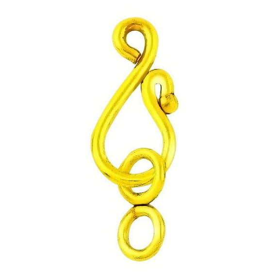 CG-122 18K Gold Overlay Hook