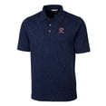 thumbnail image 2 of Men's Cutter & Buck  Navy Tacoma Rainiers Advantage Tri-Blend Space Dye Polo, 2 of 3