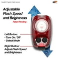 thumbnail image 3 of Cygolite Hotshot Pro 150 Lumen USB Flashing LED Rear Tail Mount Bike Light, Red, 3 of 5