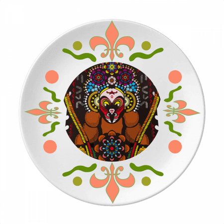 

China Chinese Beijing Peking Pattern Flower Ceramics Plate Tableware Dinner Dish