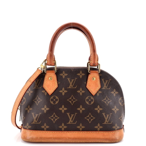 Pre-Owned Alma Handbag Monogram Canvas BB By Rebag