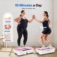 thumbnail image 4 of Vibration Plate MERACH Bluetooth LED Display Exercise, 4 of 7