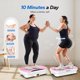 thumbnail image 4 of Plataforma vibratoria MERACH con Bluetooth y pantalla LED para ejercicio, 4 of 7
