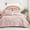 Pink, variant on Hyashoshi Twin Quilt Set Twin/Twin XL Size, 3 Pieces Lightweight Bedspread Coverlet, Reversible Floral Ultrasonic Quilted Bedding Set for All Season, Soft Microfiber Quilt with 2 Pillow Shams,Pink