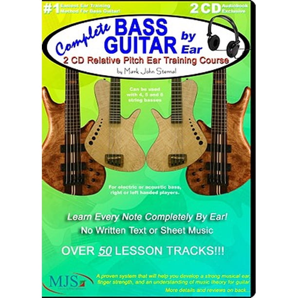 Complete Bass Guitar By Ear Relative Pitch Ear Training Course For 4 