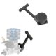 thumbnail image 2 of Recoil Start Kit for RC 1/10 R025 R020 Nitro Vertex VX Pull Starter, 2 of 5