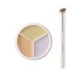 thumbnail image 2 of Fiudx Corrector Tricolor, Cobertura Impecable con Brocha, Fórmula Ligera para Todo Tipo de Piel, Larga Duración, Antimanchas, Corrector de Ojeras, Esencial para El Maquillaje Diario, 4,5 G Cada Uno, 2 of 2