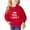 Red, variant on Iyufng Toddler Girls Sweatshirts,Graphic Cotton Crewneck Pullover Sweatshirt for Girls,Toddler Kids Boys Girls Valentine's Day Heart Print Long Sleeve Hoodless Sweatshirts,Toddler Girls Shirts Tops