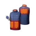 thumbnail image 2 of ORORO Men's Heated Vest with Battery, Heating Vest for Hiking Skiing Outdoors (Blue,L), 2 of 10