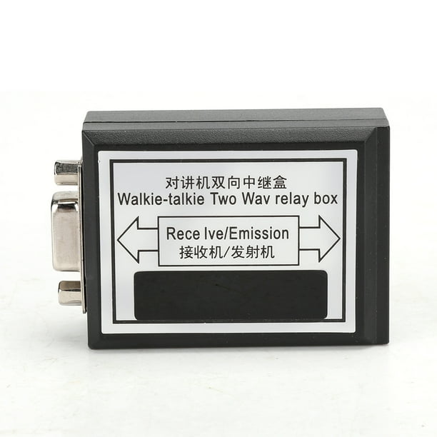 Caja repetidora de walkie-talkie de radio portátil Plug and Play con relé bidireccional actualizado