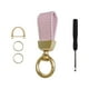 thumbnail image 2 of Llavero universal de cuero sintético para coche, multiusos, color rosa, para hombre y mujer, 2 of 9
