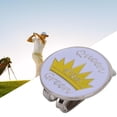 thumbnail image 2 of Herwey Metal Magnetic Golf Cap Hat Visor Clip Ball Marker Accessory Multiple Patterns,Golf Cap Clip, 2 of 9