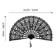 thumbnail image 3 of SHISUYAN European Court Style Traditional Fan For Women Tea Party 1Set, 3 of 9