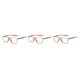 thumbnail image 1 of Qarigey Gafas deportivas Anti Blue Light Sin prescripción Lentes de vidrio Gafas antideslizantes Gafas de lectura para gris / naranja Type1 NO1, 1 of 6