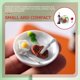 thumbnail image 5 of FELTECHELECTR 2 juegos de minicasas, comida y bebida, modelo en miniatura, comida de imitación, juguete, minidecoración de cocina, 5 of 6