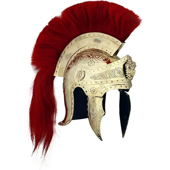Armor Praetorian Guard Roman Helmet - One Size - Brass Armour