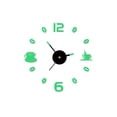 thumbnail image 1 of Agiferg DIY Luminous Stereo Digital Wall Clock Creative Wall Sticker Clock Living Room Decoration Clock, 1 of 2