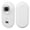 White, variant on Yajisi Pet Collar Camera 1080P HD 2.4G Wireless Wearable Video Recorder for Dogs Cats Mini Action Cam with WiFi App Control Loop Recording Outdoor Vlogging White 3.93 inches / 10 cm