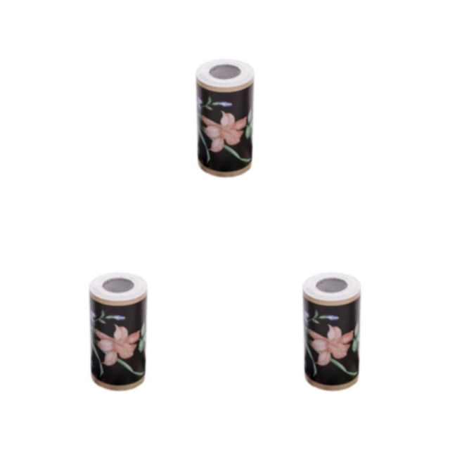 kurtrusly Decorative And Waterproof Wallpaper Border Stickers Made With PVC Wide Application Self-adhesive style 9 3Set