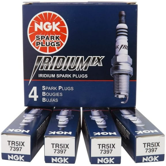 NGK 7397 Iridium IX Spark Plug, TR5IX, Pack of 4