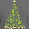 thumbnail image 3 of CafePress - Spider Christmas Tree T Shirt - Mens Comfort Colors Shirt, 3 of 5