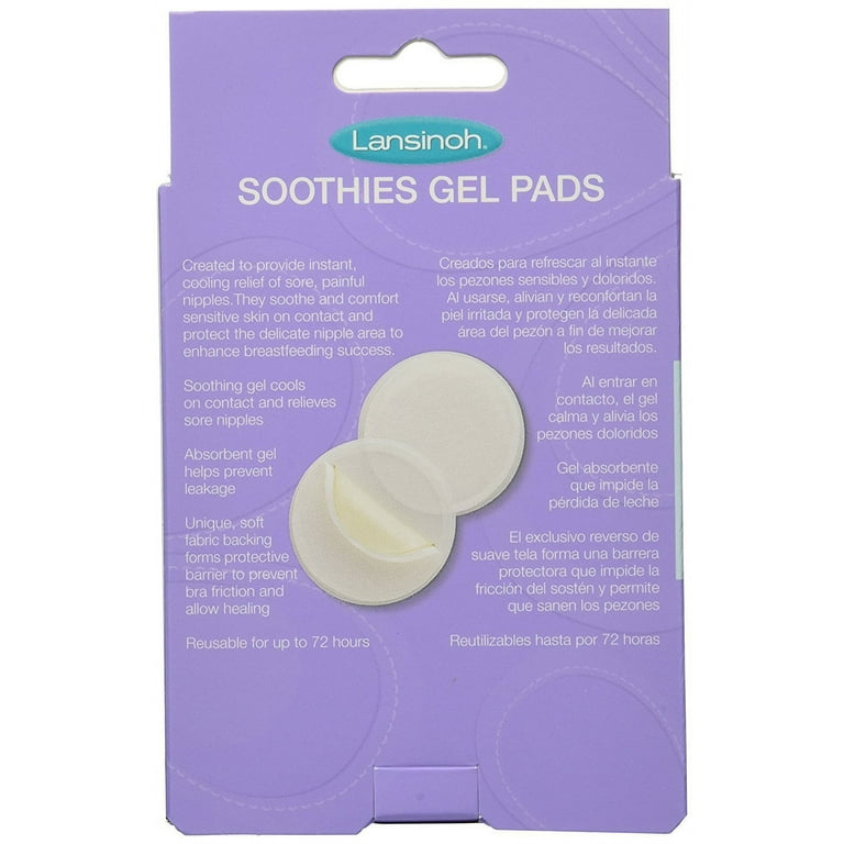 3 Pack Lansinoh Soothies Gel Pads, Instant Cooling Pain Relief - 2