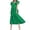 Green, variant on Midi Dresses for Women Spring Square Dress Off Shoulder Style Elegant Ruffle Hemline Skirt Mini Dresses Beach Maxi Dress