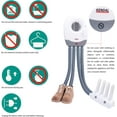 thumbnail image 5 of Kendal Boot Dryer Shoe Dryer, Boot Warmer and Glove Dryer, Upgrade Safety Boot Dryer for Work Boot with 3 Temperature Setting Mode, 4 Heat Blower with Extra Rack for Shoe, Glove SI-SD06G, 5 of 5