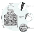 thumbnail image 7 of Paw Prints and Bones Kids Aprons for Girls and Boys,Adjustable Neck Strap Toddler Aprons for Kids Cooking Baking, 7 of 7