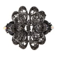 thumbnail image 2 of Pin de pelo pin mariposa Diamante pin de pelo para gris Zulema Garra de pelo grande para mujer, 2 of 7