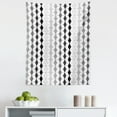 thumbnail image 1 of Grey and White Tapestry, Grayscale Geometric Shapes Lozenges Rhombus Argyle Diamond Check Pattern, Fabric Wall Hanging Decor for Bedroom Living Room Dorm, 5 Sizes, Pale Taupe, by Ambesonne, 1 of 1