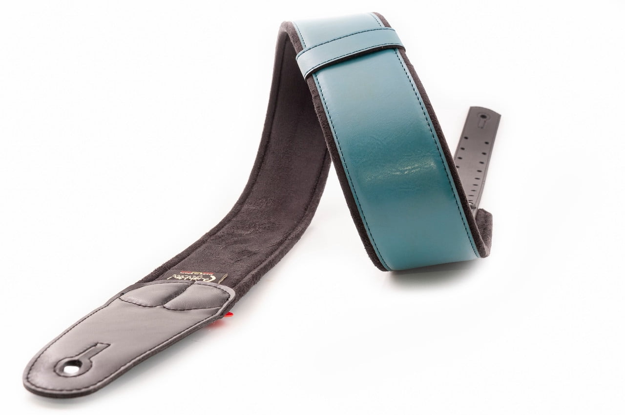 RightOn! Mojo Collection Charm-60 Teal Guitar Strap