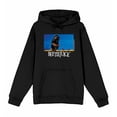 thumbnail image 4 of Beetlejuice Sandworm Adult Black Long Sleeve Hoodie-Medium, 4 of 7