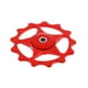 thumbnail image 5 of Bicicleta 13T Bicicleta De Aleación De Aluminio Rodamiento Jockey Rueda Trasera rojo Sharpla Rueda de la polea de la bici, 5 of 8