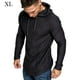 thumbnail image 5 of Sonducket Sudadera con capucha de algodón para hombre Sudadera con capucha absorbente de sudor Sudadera con capucha de algodón Sudadera con capucha de Sudaderas y sudaderas con capucha XL, Negro Sonducket AP000756-15, 5 of 6