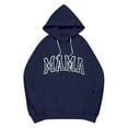 thumbnail image 3 of Womens Oversized Hoodies Sweatshirts Long Sleeve MAMA Print Casual Loose Fleece Pullover Winter Fall Outfits Fashion Y2k Clothes, 3 of 4