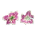 thumbnail image 3 of Unique Bargains 2 Pcs Duckbill Clip Simulated Flower Hair Clips for Women Pink Purple, 3 of 5
