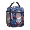 thumbnail image 2 of Snorlax Lunch Bag Insulated Reusable Lunch Box Lunch Tote Lunchbox Portable Bento Bags For Men Women Office Work Travel Picnic Camping 8 x 10 x 4 inch, 2 of 3