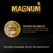 MAGNUM Thin Condoms, 3ct