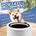 thumbnail image 2 of Pulluty 12010 HEPA Replacement Filter for Clorox Large Room Air Purifier 11010 & 11011,3-in-1 H13 True HEPA with Activated Carbon, 2 of 6