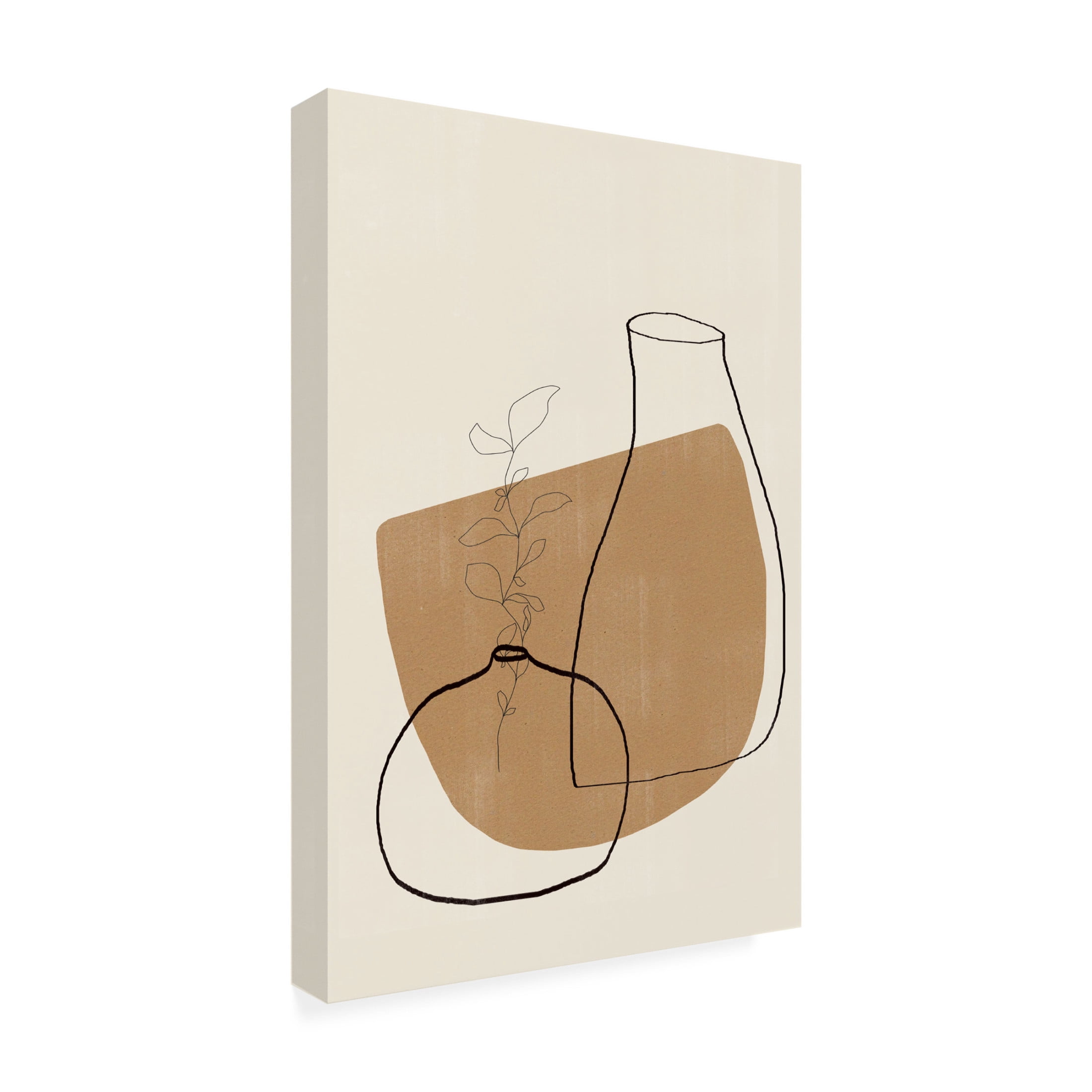Trademark Fine Art THE MIUUS STUDIO Vases No12 Canvas Wall Art