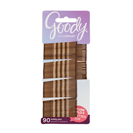 Goody Bobby Pins, Brown Hair Pins, Secure Hold, 90 (The Best Bobby Pins)