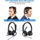 thumbnail image 3 of Headset with Microphone, Adjustable Noise Cancellation, USB TypeC 3.5 mm, Black, 3 of 5