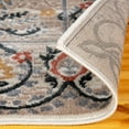 thumbnail image 4 of Superior Edda Rustic Floral Paisley Tan Indoor Runner Rug for Hallways, Entryways, 2' 7" x 8', 4 of 4