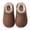 Coffee, variant on Quealent Kids Slippers Girls Boys House Shoes Fuzzy Warm | Plush Platform, Slip-on Slipper, Winter, Indoor Outdoor (13, Coffee)