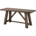 thumbnail image 5 of Picket House Furnishings Regan 6-Piece Dining Set, 4 Side Chairs & Bench, Walnut, 5 of 6