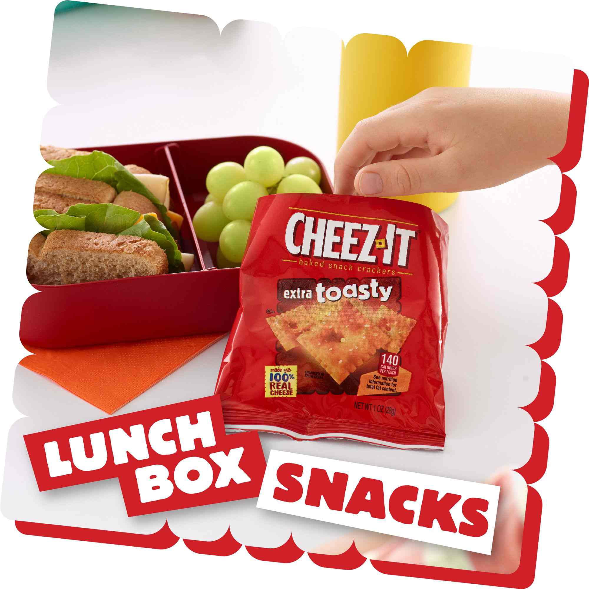 Cheez-It Extra Toasty Cheese Crackers, 12 oz - 12 ct (Pack of 2)